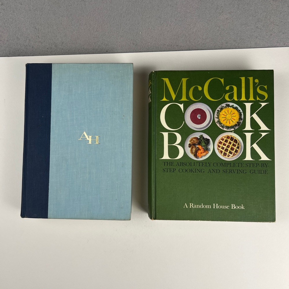 McCall's + American Home Cookbook Set 2 Books VTG 1960s Mid-Century Recipe